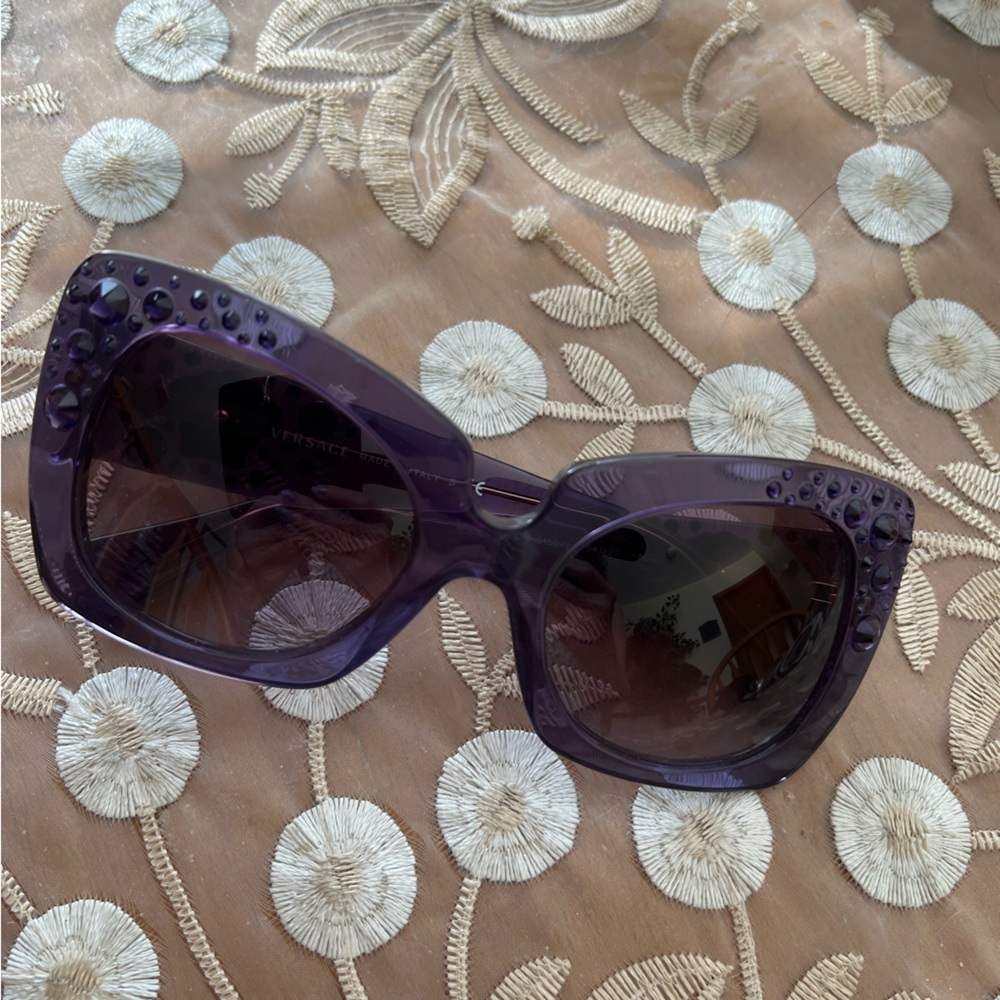 Versace Purple Glam Sunglasses